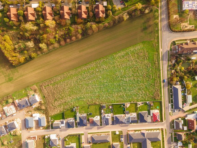 Luftbild Hermsdorf „Erweiterung am Pappelwald“